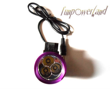 Funpowerland Newest Design 3*CREE XM-L T6 LED 2000 lumen 4 modes Rechargeable Led Bicycle Light