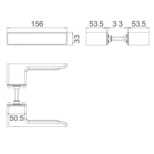 Minimalistische biometrische Türverriegelungstechnologie