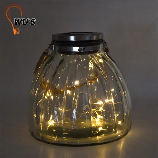 1W 20 warm white light glass home decoration outdoor bottle fairy lights