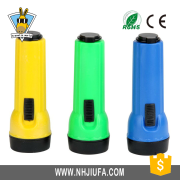 poweful plastic emergency rechargeable led flashlight