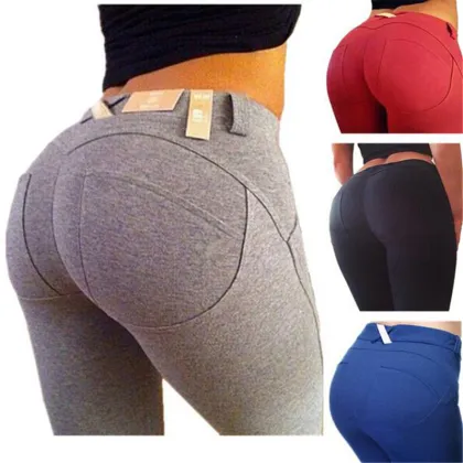 YOUME Sexy Fitness Cotton Push-Up Leggings S-XL