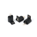 Special shaped semi-circular connector 6P double