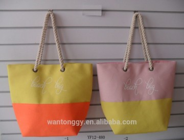 the wholesale new style lovely canvas beach bag