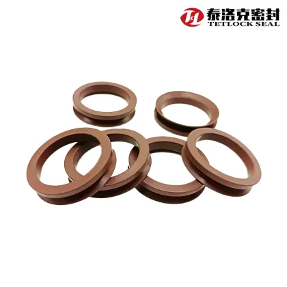 Special Brown FKM Hydraulic Sealing Gaskets