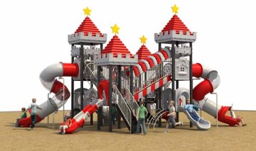 classic design outdoor castle playground equipment