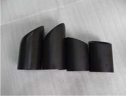 customized carbon fiber tail throat