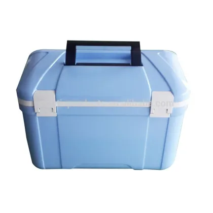 Insulation, crisper compartments plastic cooler box