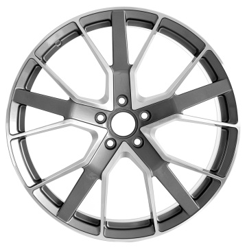 20 INCH AUDI FORGED WHEELS S LINE Q5 Q6 Q7 S4 S5 S6 A4 A5 A6 A7 GUNMETAL MECHINED RIMS