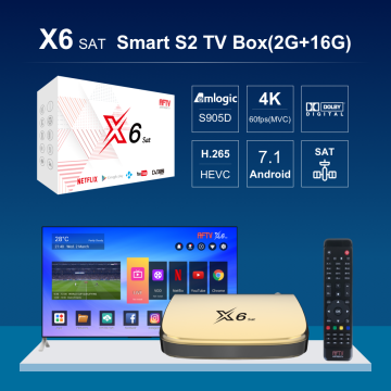 X6 Sat Android TV box