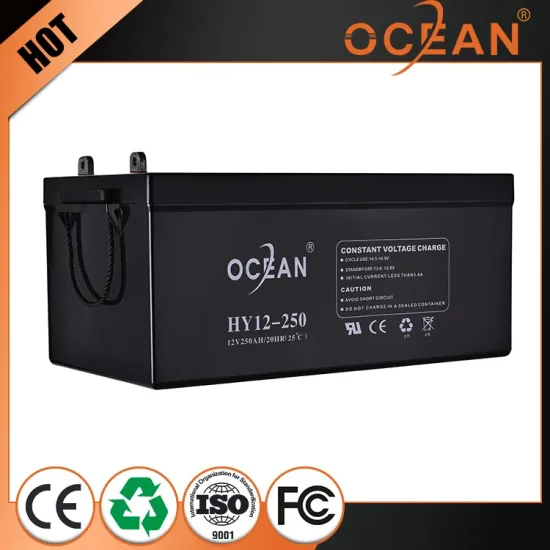 Best quality top selling luxury 12V 250ah AGM battery