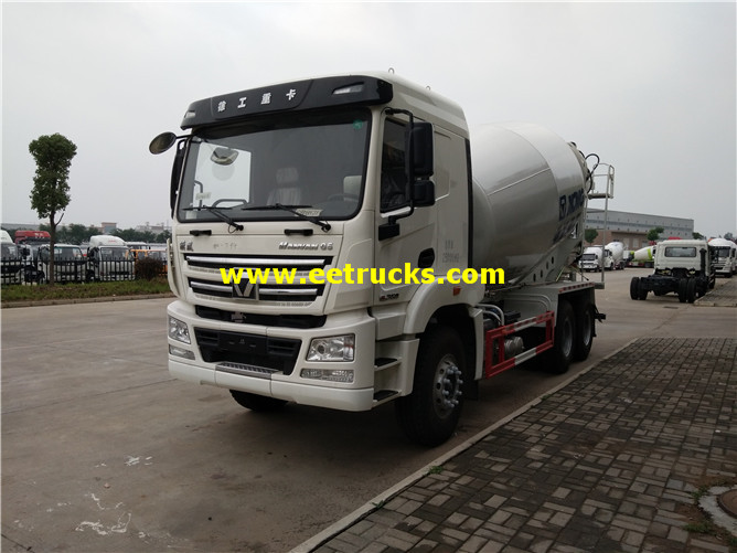 XCMG 10 Wheel 5cbm Concrete Mixer Trucks