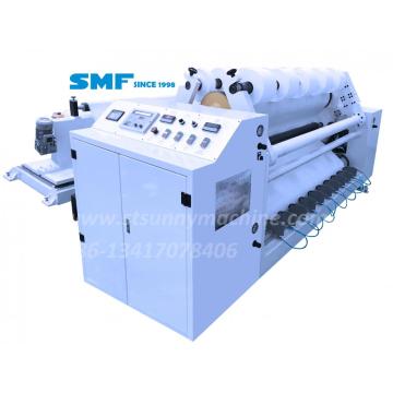 Fask Mask netkaný textilie Slitter Rewinder