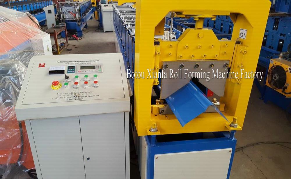 Portable Ridge Cap Roll Forming Machine