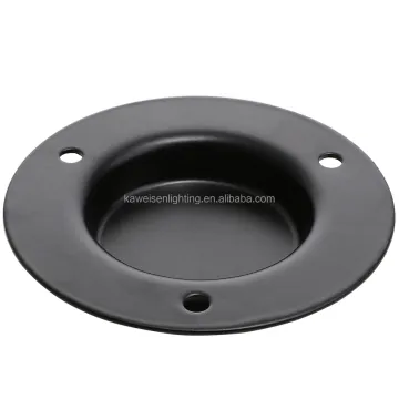 Recessed Speaker Mounting Top Hat - Durable Steel Loudspeaker Cabinet Parts & Accessories for Pro Audio Systems