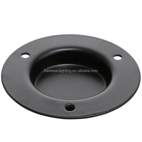 Recessed Speaker Mounting Top Hat - Durable Steel Loudspeaker Cabinet Parts & Accessories for Pro Audio Systems