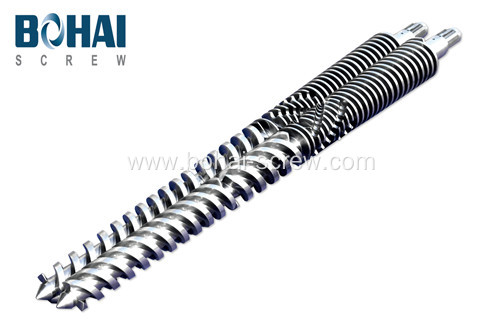 Conical Twin Screw for PVC Extruder