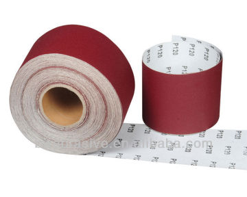 man use Abrasive paper
