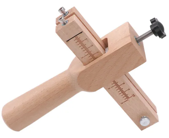 DIY Leathercraft Tool Set: Adjustable Woodworking Leather Strap Cutter and Hand Cutting Kit