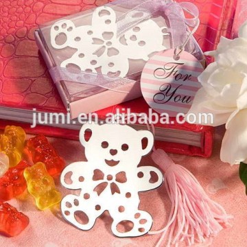 Lovable Teddy Bear Design Bookmarks baby shower party gift