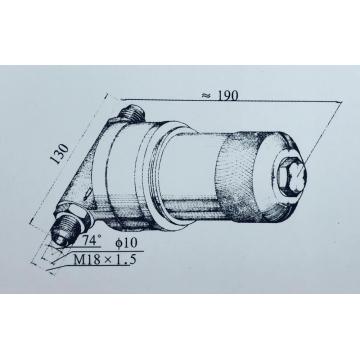 Filter oli hidrolik YL-5 untuk pesawat