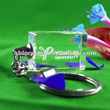 mental chain crystal keychain