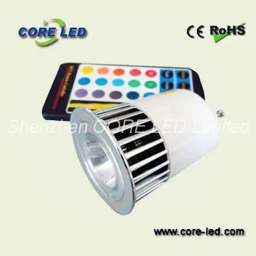 5W  RGB led spotlight