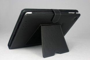 Landscape Removable Leather Ipad 2 Protective Cases Bluetooth Keyboard Covers With Speaker