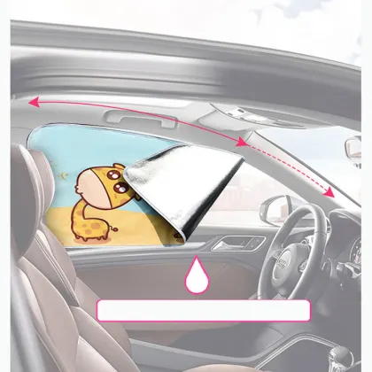 foil insulation car curtains window shade sunshade