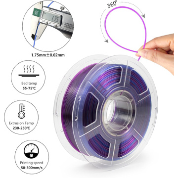 Translucent Multicolor 3D Printing Material