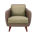 Contemporaneo 321 Set di divano imbottito in tessuto di lino