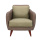 Kontemporari 321 Linen Fabric Upholstery Set Sofa