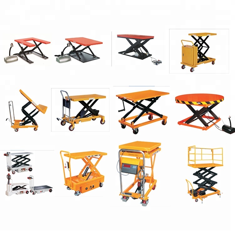 1 Ton And 1.5 Ton Electric Scissor Lift Tables, High Quality 1 Ton And ...