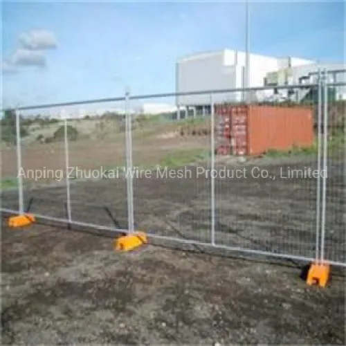 Galvaniazed PVC Coated Wire Mesh Temporary Fence