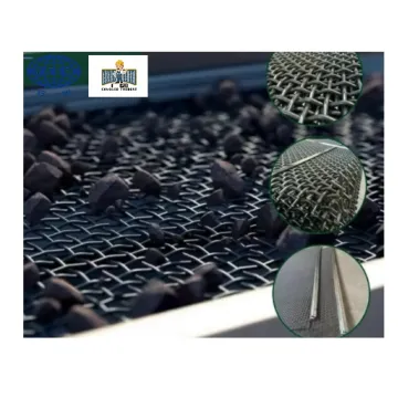 65Mn Crusher Screen Quarry Mesh Abrasive Vibrating Screen