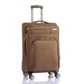 Hot sale business travel soft double zipper luggage