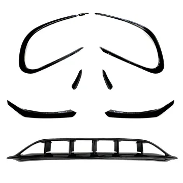 Mercedes-Benz CLA Class C117 Front Bumper Surround, Lip Wind Blade Modification Kit for 2016-2019 CLA200 & 220 Models