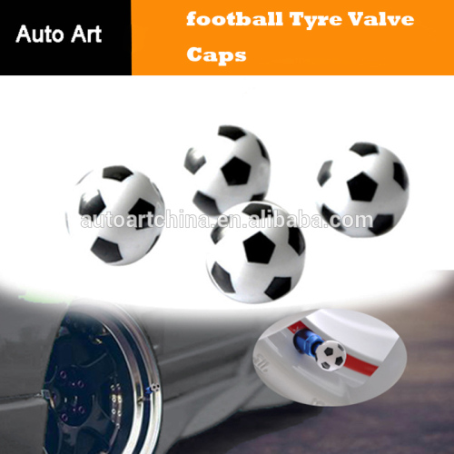 Car Wheel Rims accessories US specification football soccer Tyre Valve Caps