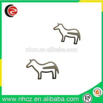 Horse metal bookmark