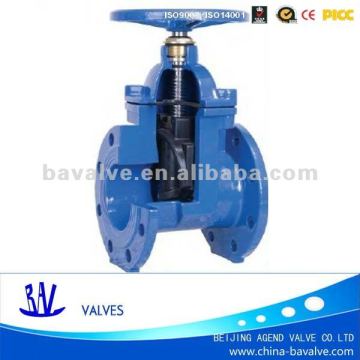 no rising stem/ single wedge disc /cast iron / high pressure flange gate valve