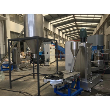 waste PP PE film pelletizing recycling machine line