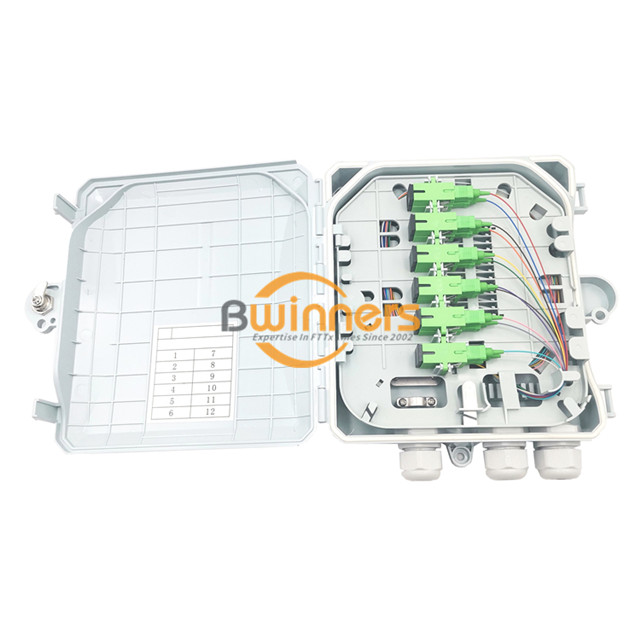 Caja de conexión de cable de fibra óptica de 8 núcleos