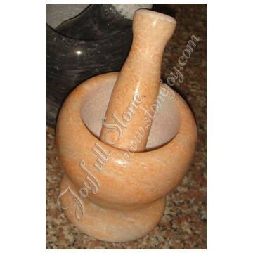 Marble Mortar and Pestles