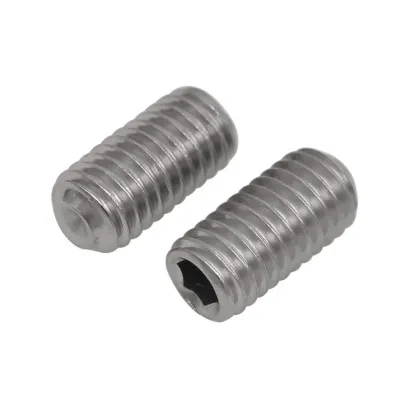 Metric Hexagon scoket set screws cup point