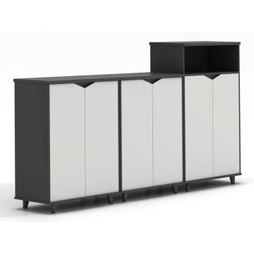 China Factory Wooden Office Desk Furniture Customized MDF Rack Cabinet 2 Door Storage Cabinets For Office