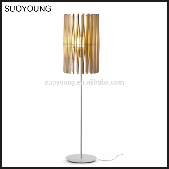 Modern Indoor Floor Standing Lamps Made in Wood ML20037-1B