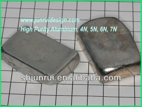 High Purity Aluminum Ingot (4N, 5N, 6N, 7N Sputtering Targets, cathode sputtering, cathodic sputtering))