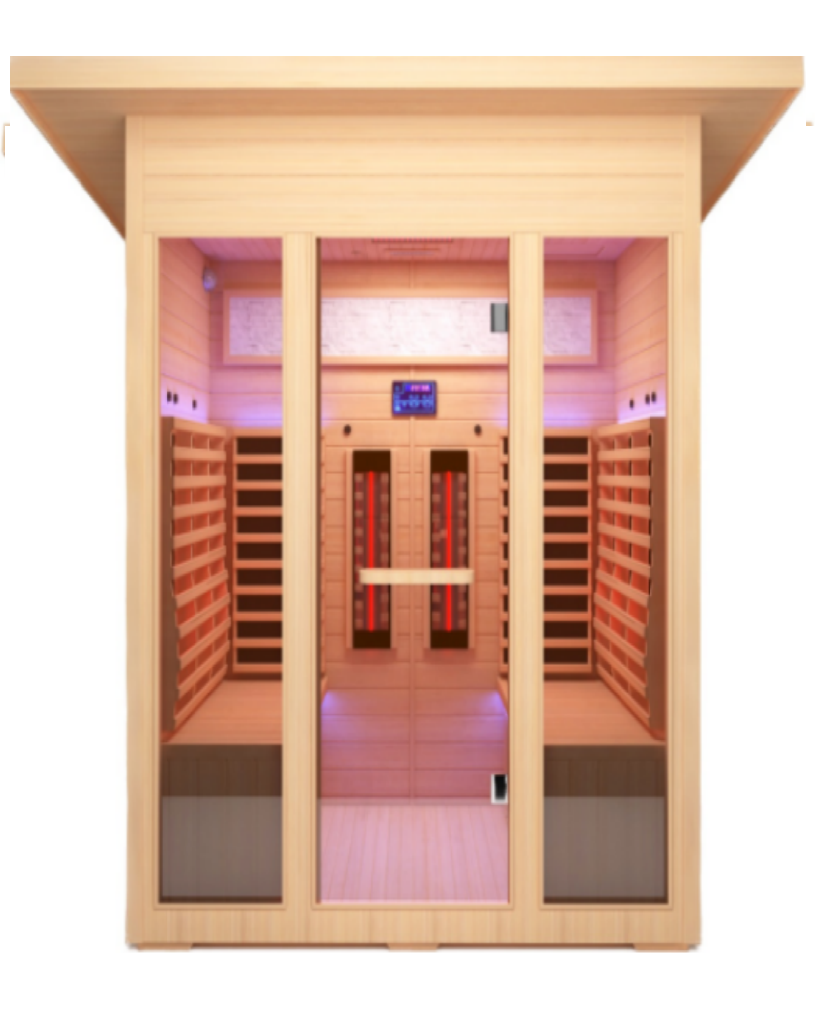Canadian Hemlock 4-Person Far-Infrared Sauna Room