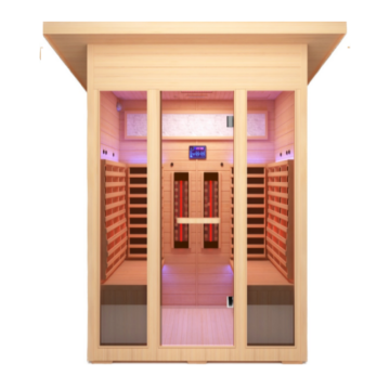 Canadian Hemlock 4-Person Far-Infrared Sauna Room