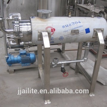 SJ fluid and semi-fluid materials tubular sterilizer/pasteurizer