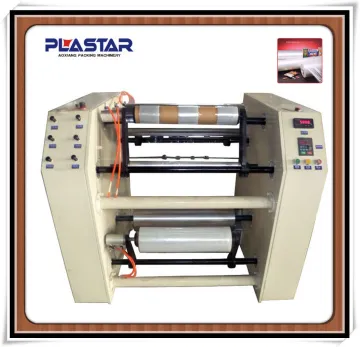 Microcomputer slitting rewinder machine